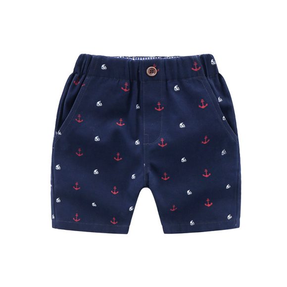 Casual Baby Print Fashion Thin Pants Children Beach Shorts - Image 5