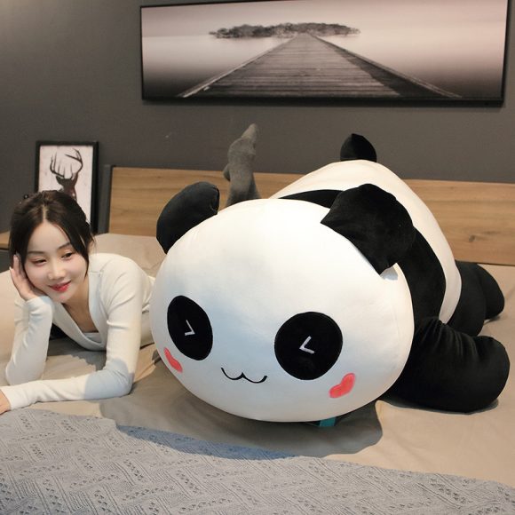 Lying Panda Pillow, Large Sleeping Pillow - Image 6