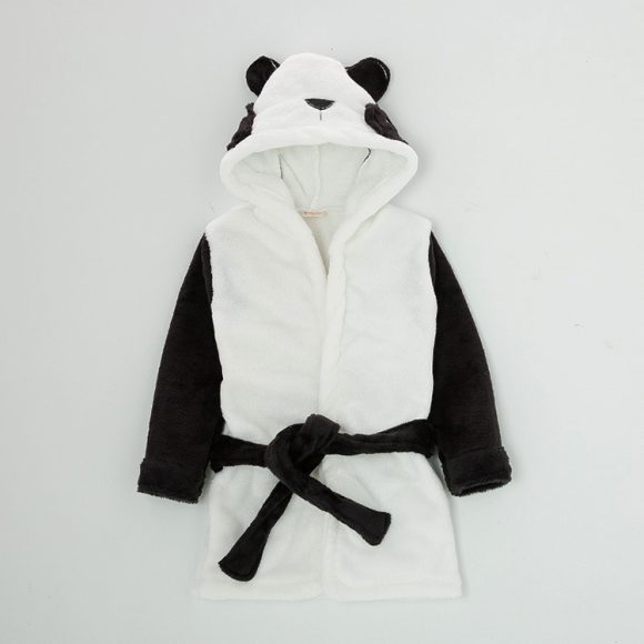 Flannel baby bathrobe - Image 4