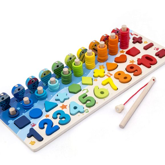 Children 3D Alphabet Number Puzzle Baby Colorful Geometric Digital Letter Educational Toy - Image 4