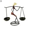 Candle Holder Romantic Candle Holder Carrying Girl Decoration - Image 10