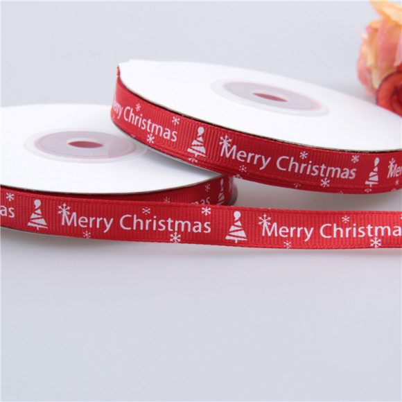 Christmas ribbon 1CM threaded ribbon small roll - Image 2