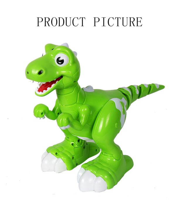 RC Dinosaur Intelligent Electronic Spray Music Dance 2-Colors Remote Control Dragon Animal Robots Child's Toys For Kids Gift - Image 6