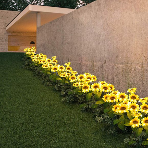LED Solar Sunflower Lamps Solar Light Decorative Lights - Image 9