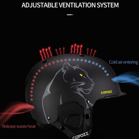 Ski Helmet Adult Men And Women Outdoors Safety - Image 2