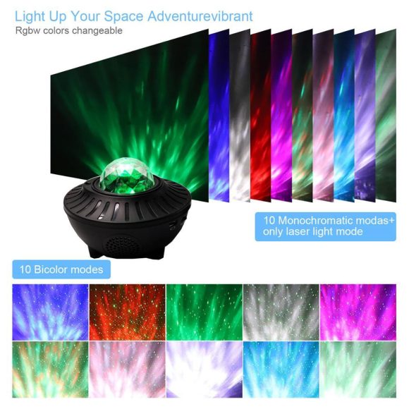 led bluetooth music projector light - Image 9