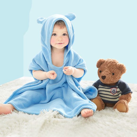 Children's bath towel cape - Image 2