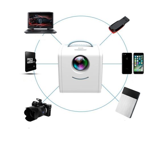 Home children projector portable LED support HD 1080P projector - Image 2
