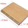 LED Night Light Folding Book Light USB Port Rechargeable Wooden Magnet  Lamp - Image 4