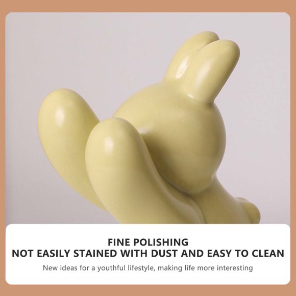 Decorative Ceramic Book Ends Creative Animal Figurine Book Ends Stands Suitable For Hold Cds Dvds Magazines - Image 6