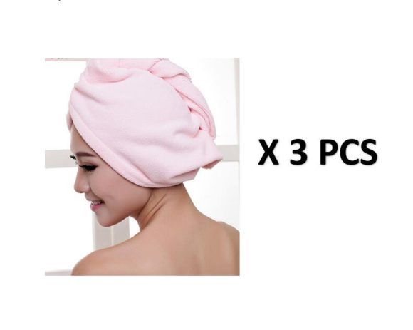 Women's Hair Dryer Cap, Absorbent Dry Hair Towel - Image 4