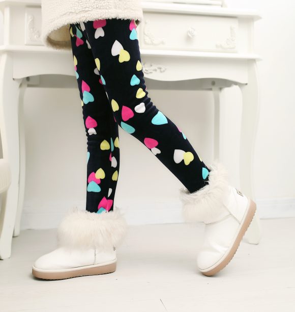 Girls' warm leggings - Image 7