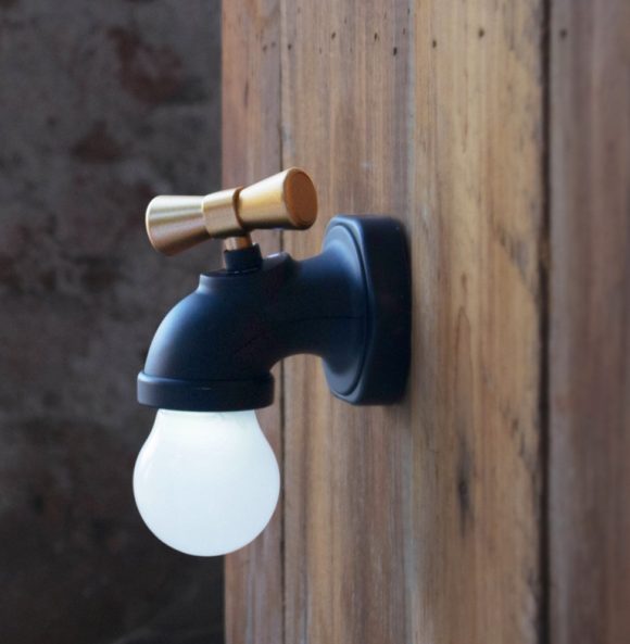 Faucet Night Lamp LED Induction Bed Lamp USB Charging Sound-controlled Night Lamp - Image 6