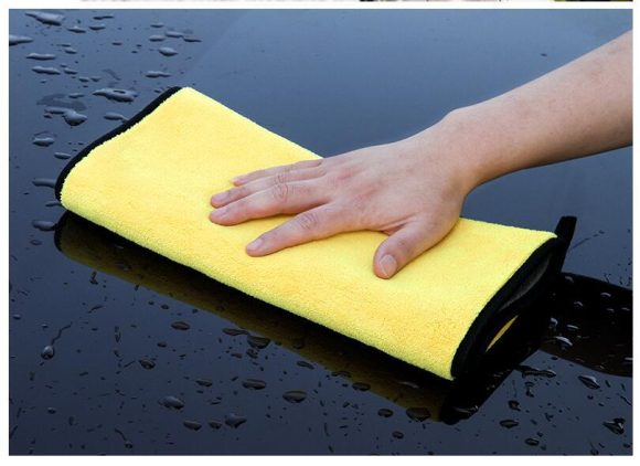 Car wash towel cleaning cloth special towel not lint car glass absorbent rag non-deer skin towel thickening without leaving marks - Image 4