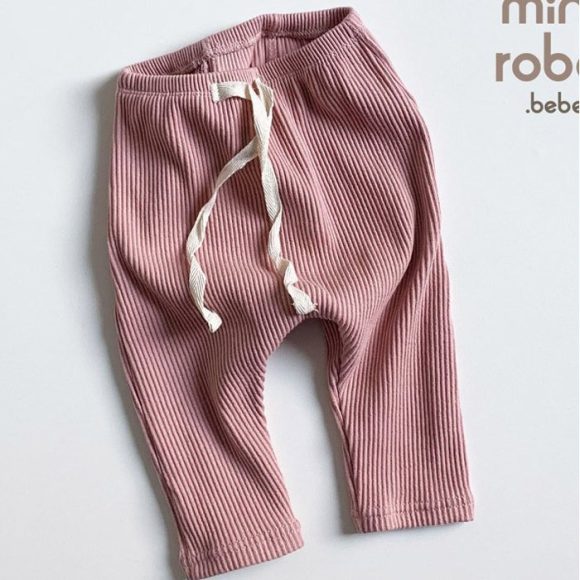 Simple And Versatile Thread Stretch Leggings For Babies - Image 5