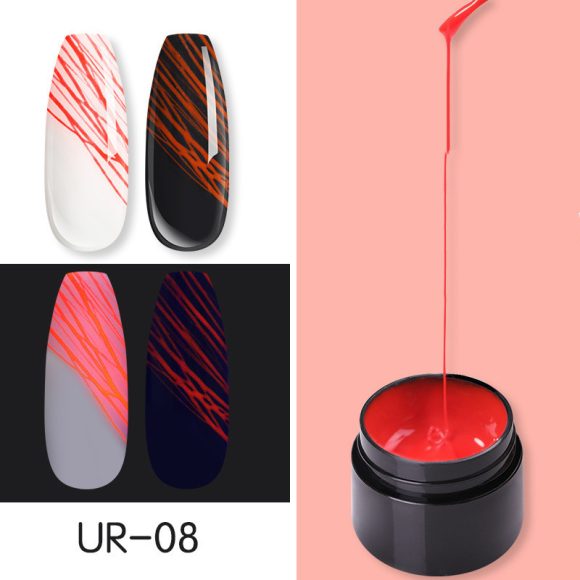 Manicure Luminous Nail Art Spider Nail Gel UV Nail Polish - Image 3