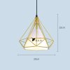 Wrought iron color diamond chandelier - Image 7