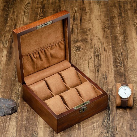 Solid wood watch box - Image 8
