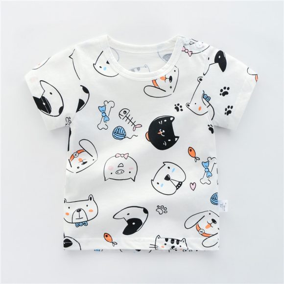 Cotton t-shirts for babies and children - Image 2