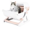 Cat toilet pet toilet semi-enclosed litter box - Image 6