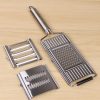 Stainless Steel Grater, Vegetable And Fruit Slicer, Peeler - Image 5
