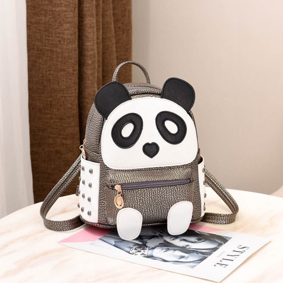 Cartoon panda backpack - Image 2