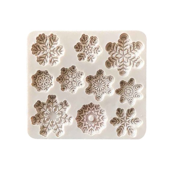Christmas snowflake silicone mold - Image 3