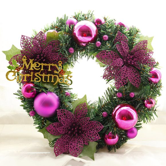 Christmas Decorations Christmas Wreath Home Decor For Home Garden Decorations Mall Door Decoration - Image 6