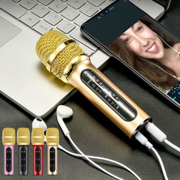Phone K song condenser sound card microphone - Image 3