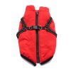 Pet Clothes Winter Dog Cotton Coat Chest Back Integrated Cotton Vest