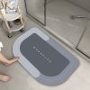 Cushion Cushion Bathroom Sliding  Door  Floor  Bathroom Foot Mat - Image 8