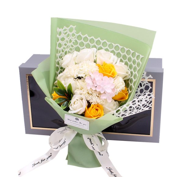 Valentine's Day Gift 19 Rose Soap Bouquet Gift Box - Image 8