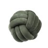 Knotted Plush Ball Design Round Throw Pillow - Image 6