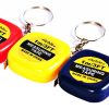 1M Mini Measuring Tape With Key Buckle Portable Random Color Hand Tools With Centimeter And Inch Scale