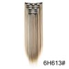 Wig Extensions 6-piece Set, Long Straight Hair - Image 7