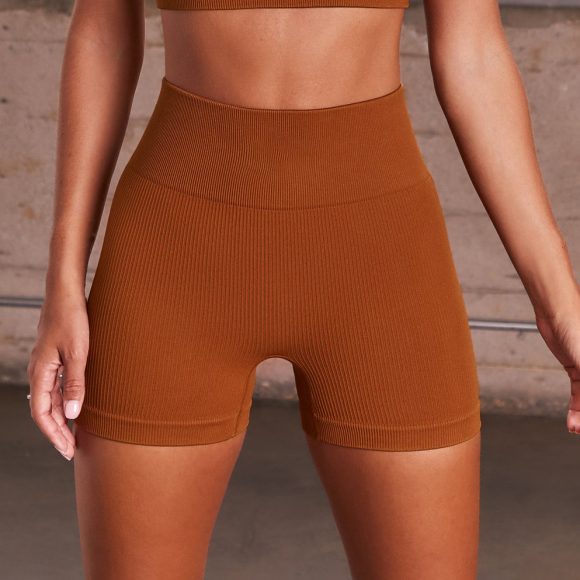 Hip Lift Yoga Gym Training Suit Outdoor Running Cycling Shorts - Image 4