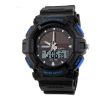 Time beauty personality solar watch fashion electronic double display waterproof outdoor sports men's watch student watch - Image 9
