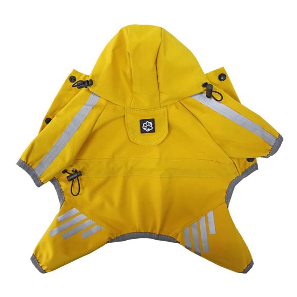 Dog Raincoat Full Package Four Feet Waterproof Rain Cape Pet Products - Image 7