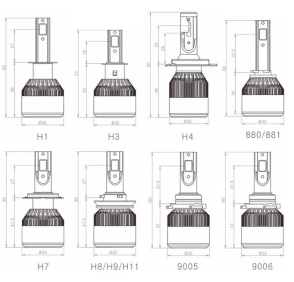 Metal car lights - Image 2