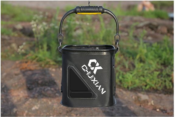 Fishing bucket with rope eva thickened fish bucket folding fish live fish box small fishing barrel fishing gear - Image 6