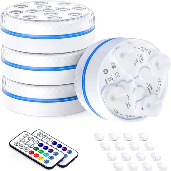 Color Changing Remote Control Diving Light - Image 3