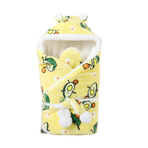 Newborn baby being hugged and swaddled by baby - Image 5