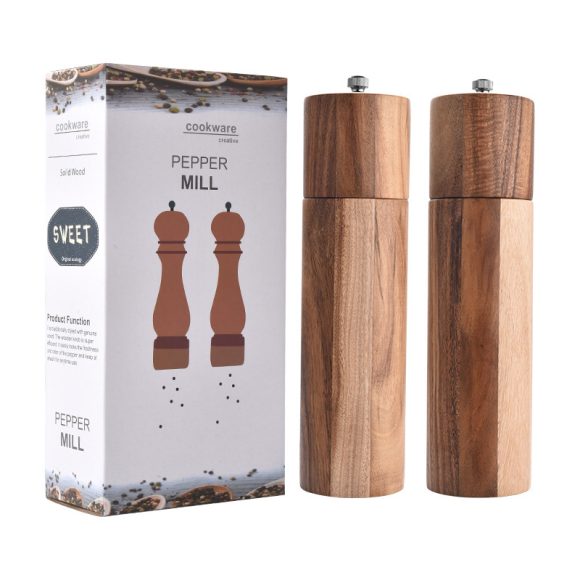 Cylindrical ceramic core manual pepper grinder - Image 4