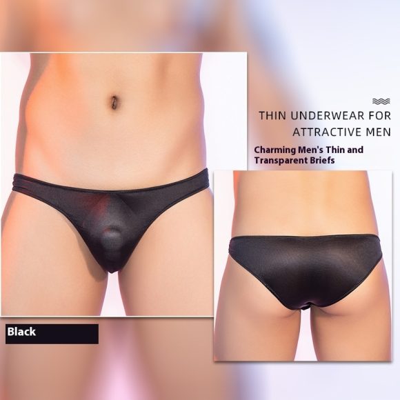 Men's Seamless Thin Silky Skin-friendly Briefs - Image 4