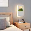 Modern LED Bedside Wall Lamp White Color with Plant LED Wall Lights for Bedroom Living Room Wall Sconce - Image 4