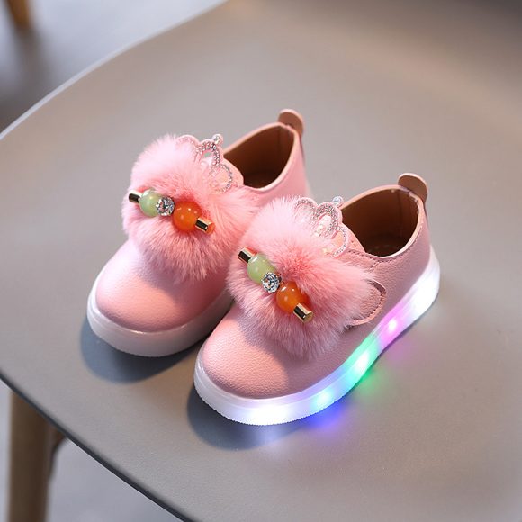 Flashing Shoes Kids Board Shoes Soft Sole - Image 2