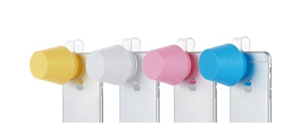 Mabor Stylish Cute Silicone Mobile Phone Holder Night Light Lamp Lampshade Gifts - Image 4