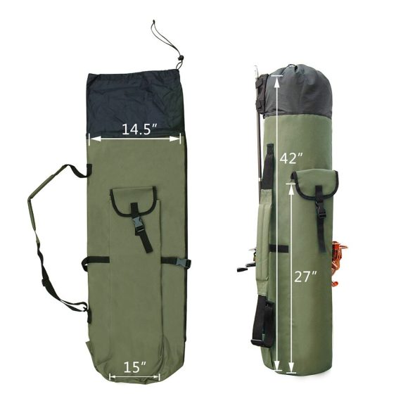 Fishing rod storage fishing rod portable reel bag - Image 6