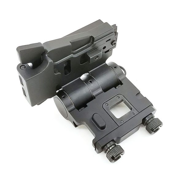 SOTAC-GEAR Tactical G33 Mounts Magnifier Flip-To-Side Quick Detach w/ 5/8" Riser for G23 3X Magnifiers Fits 20mm Picatinny Rail - Image 3