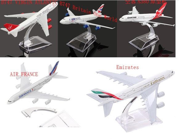 Civil Aviation Aircraft Model Alloy International Airbus Model Simulation Office Aircraft Model Decoration - Image 4